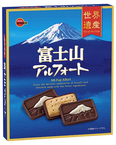 富士山帆船餅乾